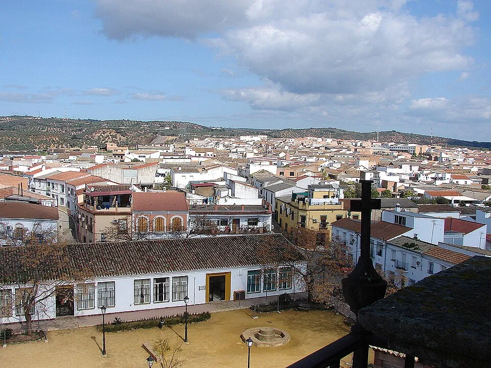 Adamuz desde la iglesia.