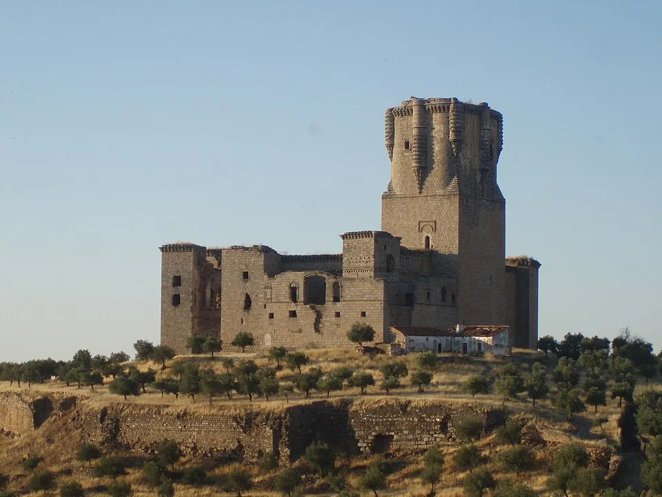 El castillo de Belalcázar.